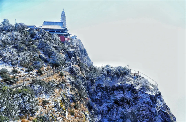 冬季在大理，看美麗的冰雪世界