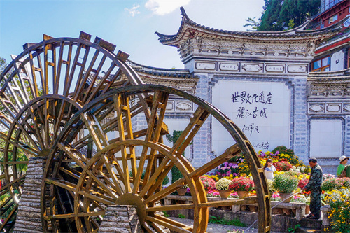 夜幕降臨，美在麗江古城